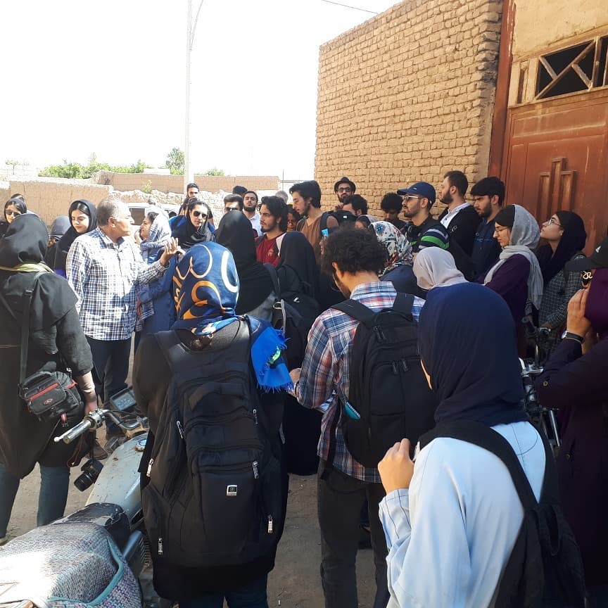بازدید گروه دانشجویان رشته معماری دانشگاه هنر 🎓… — تصویر ۲